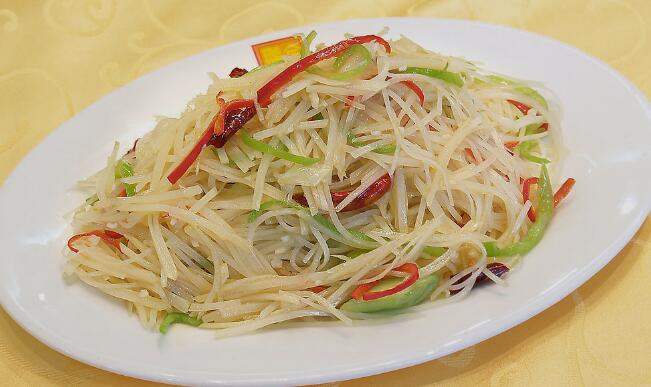 農(nóng)家樂美食-酸辣土豆絲